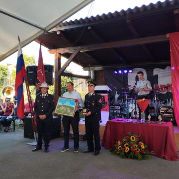 Prireditev ob 50. letnici delovanja PGD Štjak; Vir: Občina Sežana